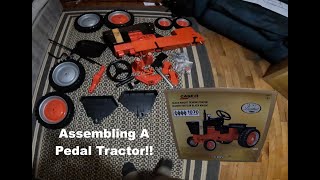 Case 1070 Black Knight Pedal Tractor