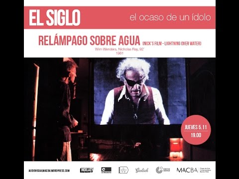 Trailer de ¨Relámpago sobre el agua¨, de Wim Wenders.