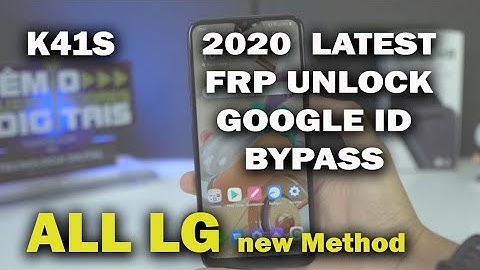 2020 NEW METHOD ALL LG FRP K41S | GOOGLE BYPASS LATEST | EASY STEPS