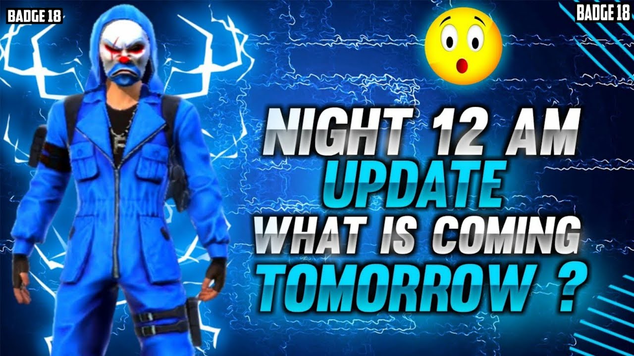 Free Fire Tonight 12am Updates In Telugu || Free Fire To Night Update || 12am Updates In Telugu