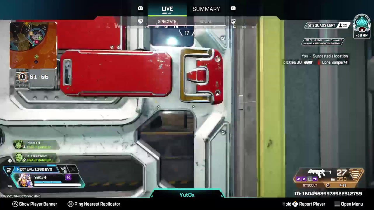 On The Radar Stream Apex Legends PS5 Masters Push