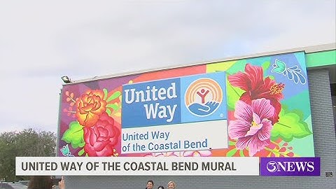 Local artists create new mural for United Way of the Coastal Bend
