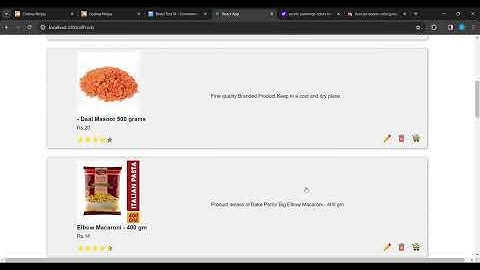 React test: Ecommerce app | Coding Ninjas Advance Front End Skill Test