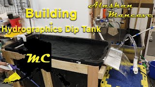 Making a simple inexpensive hyrographics dip tank