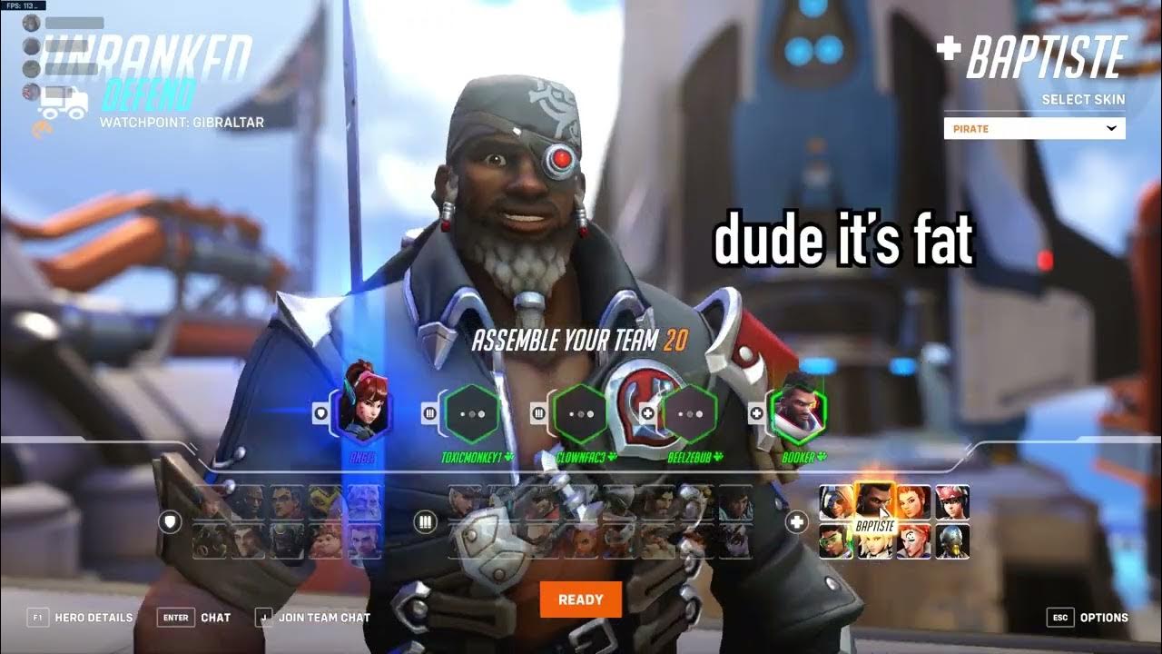 tank diff (Overwatch 2) YouTube