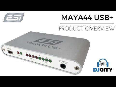 ESI MAYA44 USB+ Audio Interface Product Overview