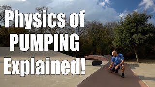 The Physics of Pumping on a Skateboard  Fully Explained + Easy to Understand!