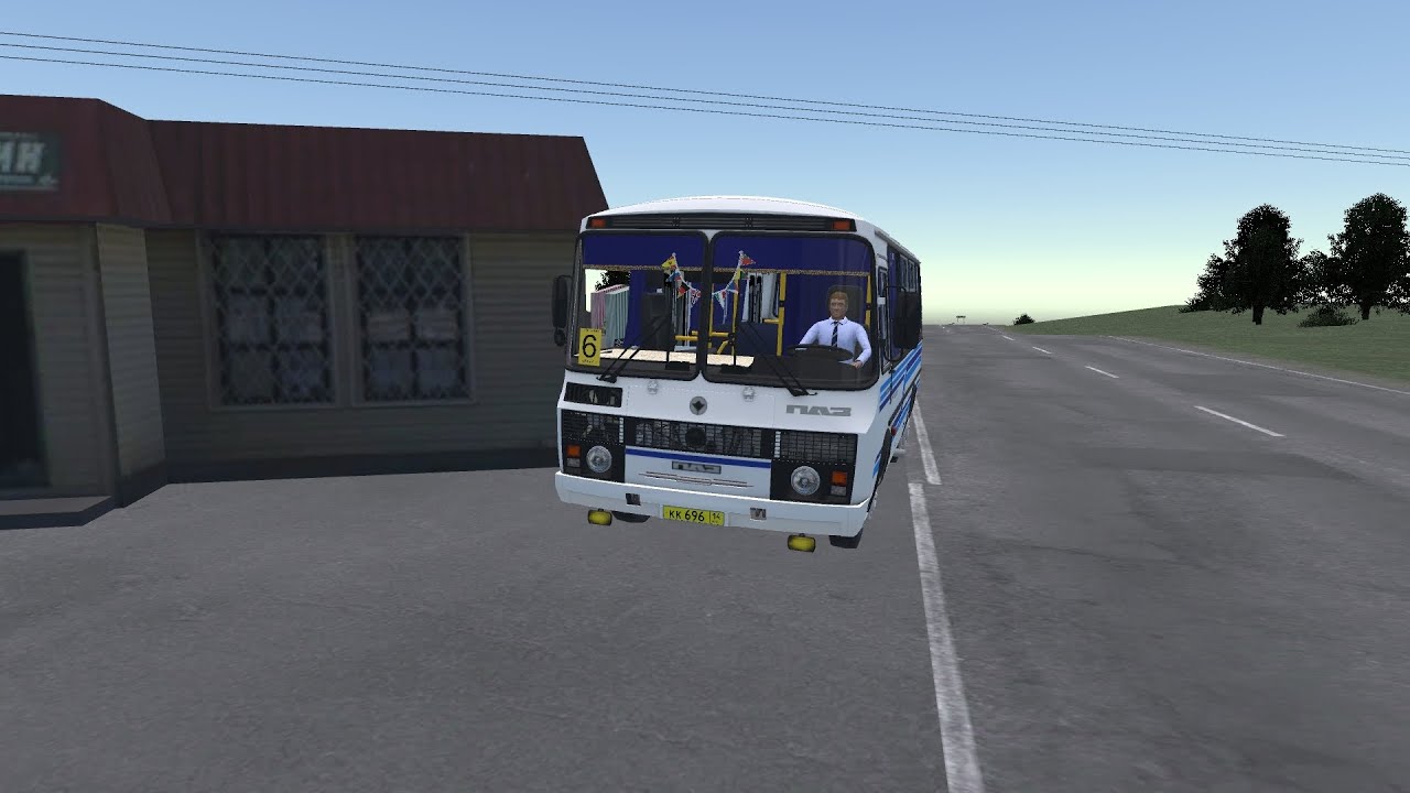 Proton bus simulator колхозный ПАЗ-32054 