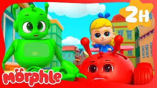 Robot Orphle And Morphle Race Car | Morphle Heroes | My Magic Pet Morphle | Kids Cartoon