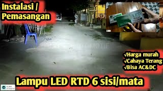 Cara Pasang Lampu LED Di Jupiter MX Menggunakan Arus DC