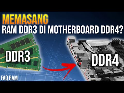 Video: Bisakah saya menggunakan ddr3 di slot ddr4?