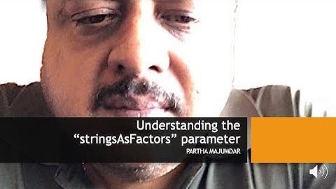 Understanding the "stringsAsFactors" parameter