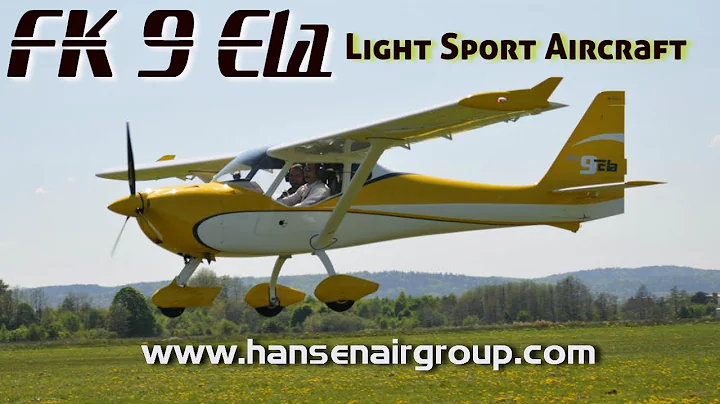 Fk Lightplanes - Fk9 ELA light sport aircraft.