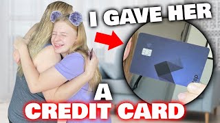 gave my teen her own credit card what was i thinking