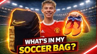 WHAT'S IN MY SOCCER BAG SENIOR YEAR! ⚽️