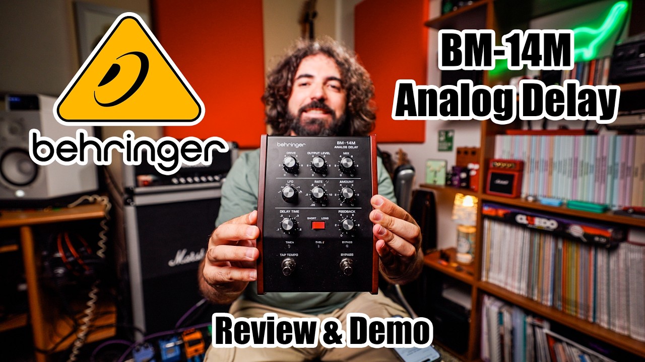 Behringer BM 14M Analog Delay | Review & Demo - YouTube