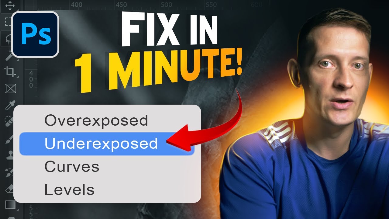 How to Brighten Underexposed Photos in Photoshop!