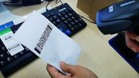 B2D-W03  2D Wireless Barcode Scanner test PDF417