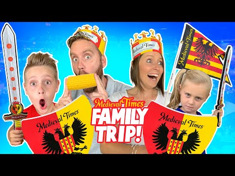 Medieval Times Adventure (Family Adventure Vlog!) / K-City Family