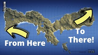 HOW BIG IS THE MAP in Operation Flashpoint: Dragon Rising Walk Across the Map