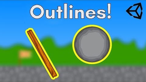 2D Sprite Outlines! // Unity Game Devlog #5