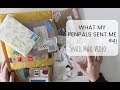 What My Penpals Sent Me #4 | Snail Mail Video