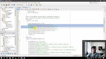 Applet in java using netbeans