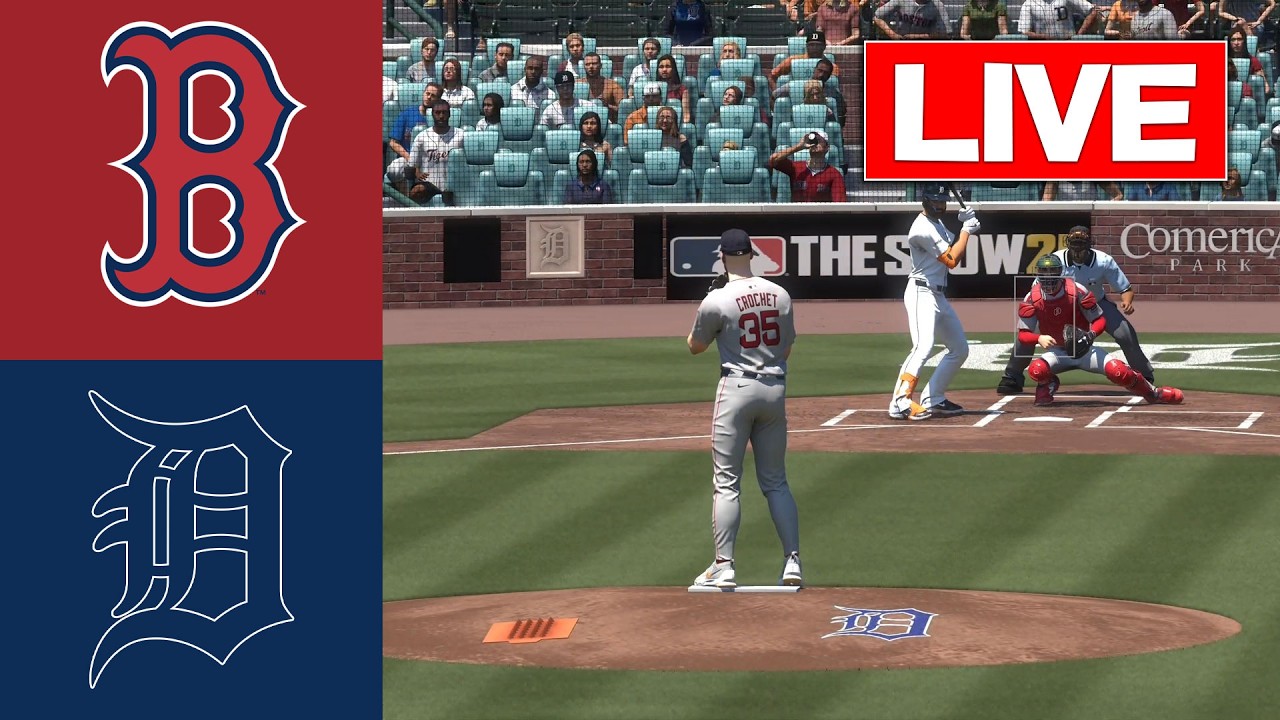 🔴LIVE 🔴Detroit Tigers vs Boston Red Sox / 06/03/26 Spring training /MLB THE SHOW 26