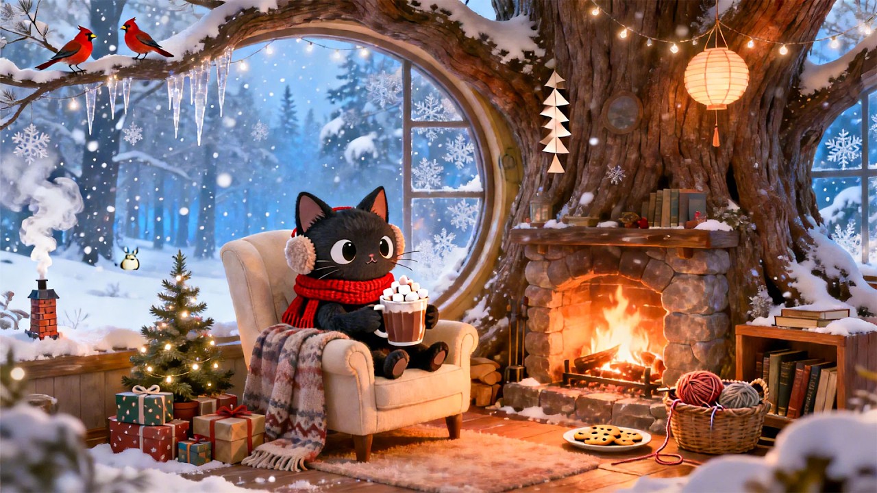 Let go of what you can't control.  / Cozy Winter Jazzy Lo-fi Beats for Study, Focus