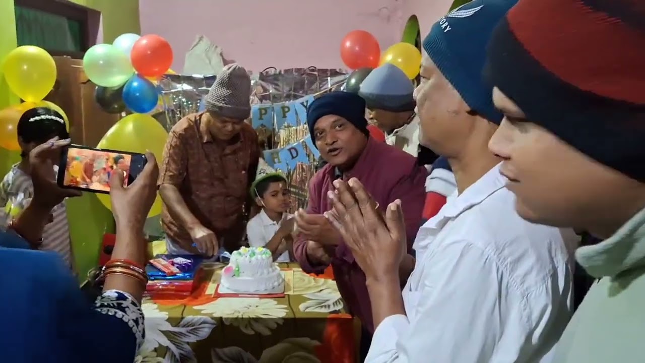 Last video of bidun bapa sahil birthday party 2025,dec