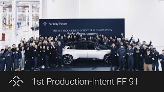 Faraday Future | 1st Production-Intent FF 91 | Key Moments | FFIE