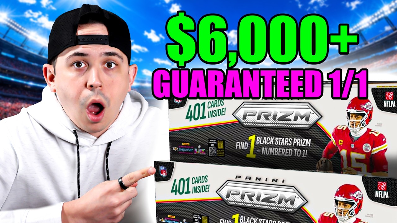 These Prizm Boxes GUARANTEE 1/1's In EVERY BOX! 🤯 *$6,000+ BREAK*
