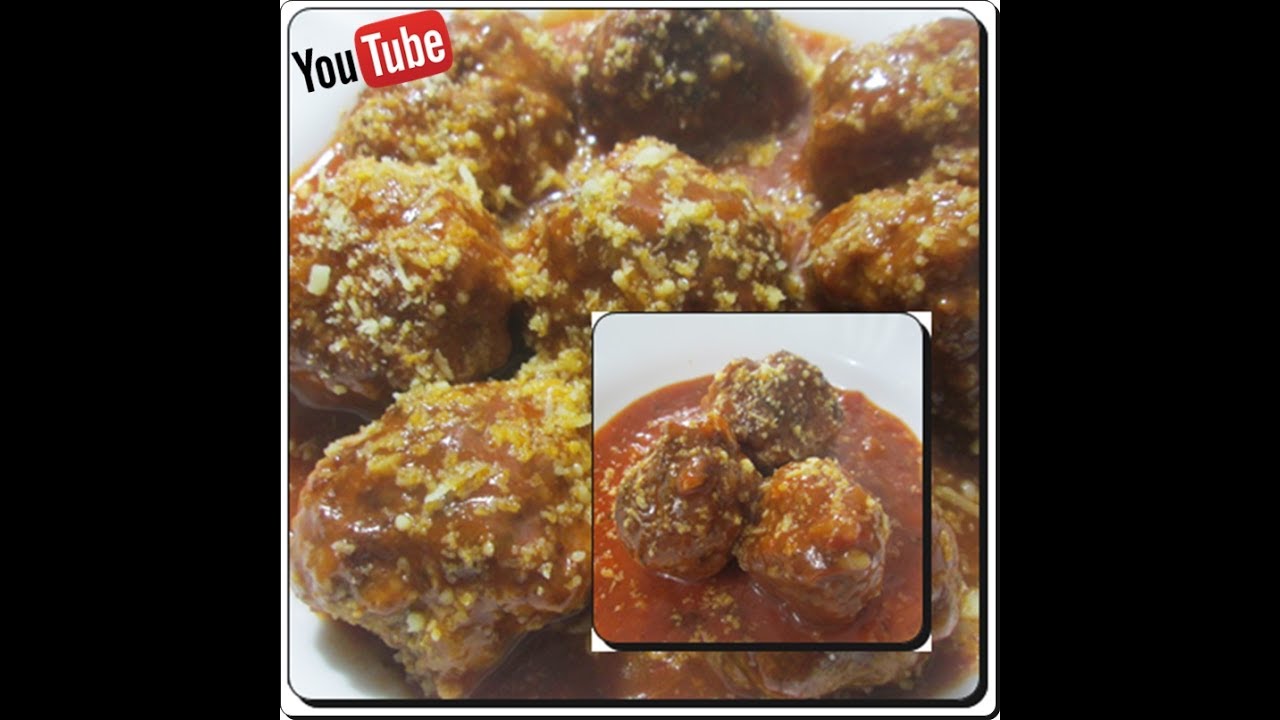 Almondegas com Molho da Ana Maria Braga (Mais Você)