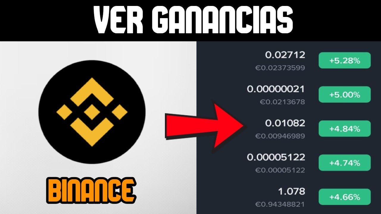 COMO VER MIS GANANCIAS EN BINANCE (Fácil y Rápido)