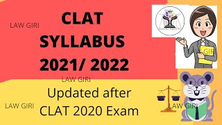 CLAT SYLLABUS 2021| CLAT Syllabus 2022| CLAT 2020 Analysis| Subject-wise topics for clat 2021|