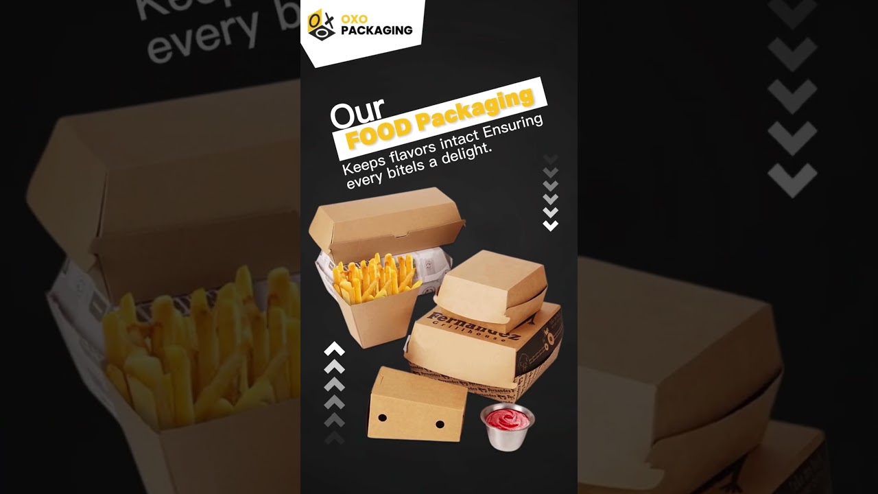 Impress Foodies with Custom Food Packaging| OXO Packaging