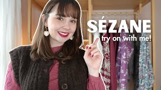 SÉZANE WINTER COLLECTION TRY ON HAUL & REVIEW | UK 12 / US 8