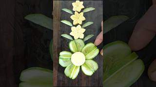 Next-Level Fruit Cutting Cucumber 🥒 Carving #trending #fruitcutting