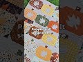 It's officially pumpkin season! #fallquilting #fallsewing #fallprojects #gingerquilterbox #quilting