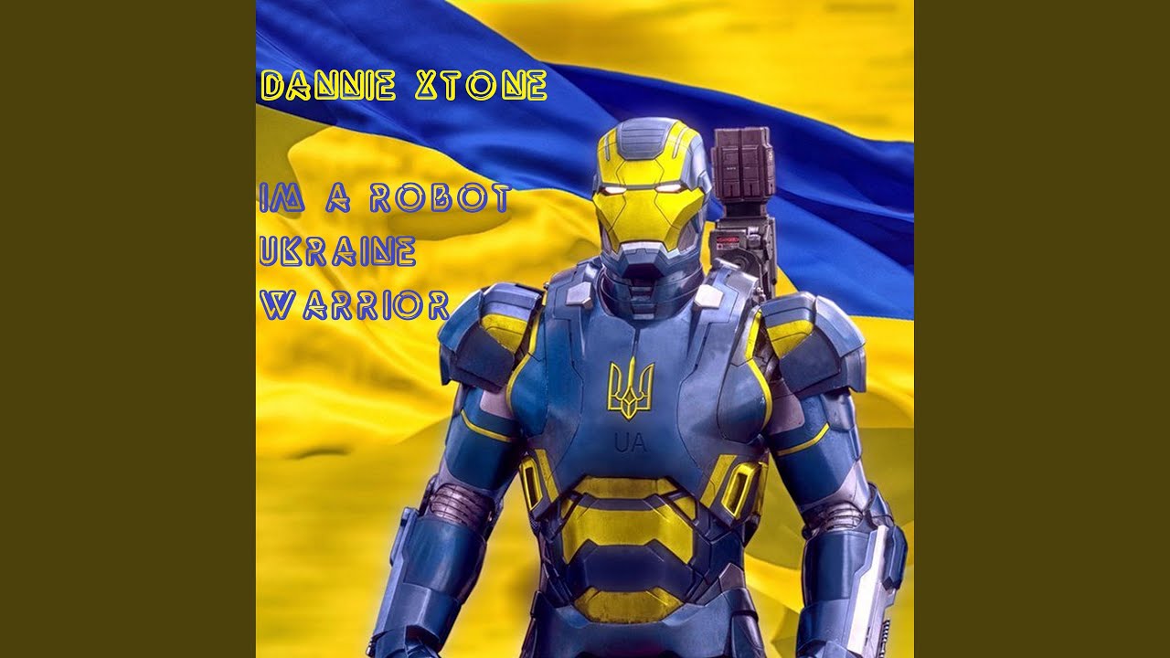 Сине желтый персонаж. Украинский Железный человек. Erhfbycrbqжелезный человек. Украинские киборги.