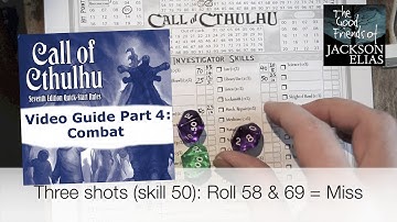 Call of Cthulhu Quick-Start Rules: Part 4 Combat