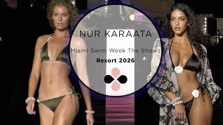 Nur Karaata Miami Swim Week The Shows Resort 2026 4K