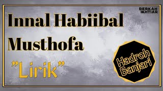 Innal Habiibal Musthofa, Hadroh Banjari 'lirik'