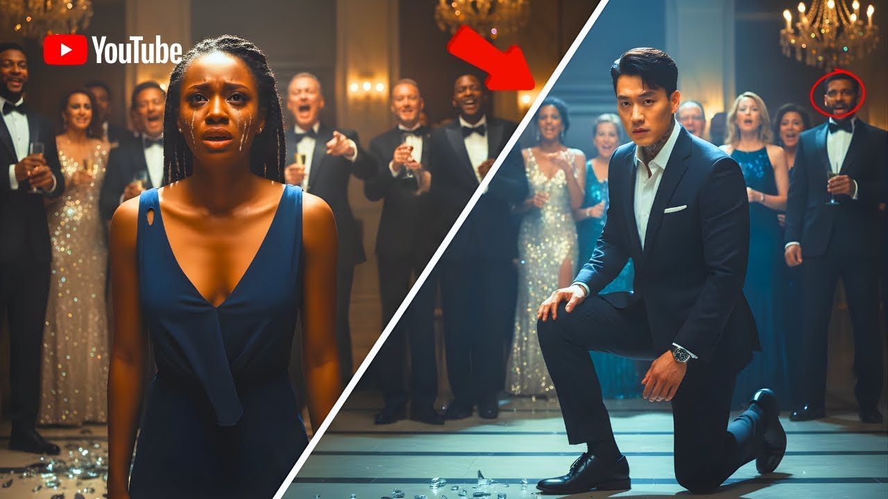 The Elite Laughed While Her Dress Was Torn—Until The Korean Mafia Boss Dropped To His Knees