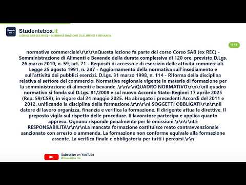 Video lezione