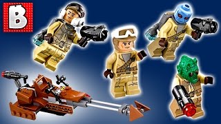 Rebel Alliance Battle Pack 75133 LEGO Star Wars - Stop Motion Review
