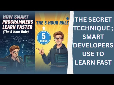 How Smart Programmers Learn Faster (The 5-Hour Rule Explained) 