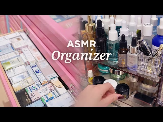 🌸ASMR Skincare Organizer | Relaxing Organization