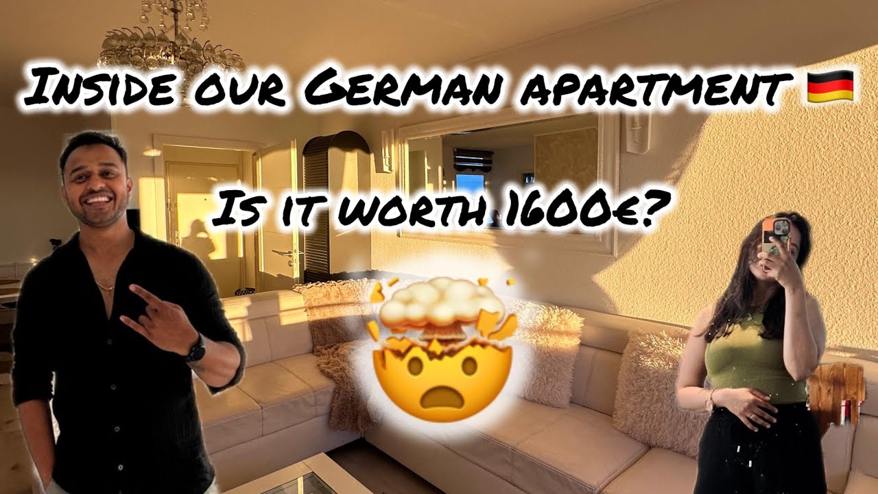 ✨ House Tour in Germany 🇩🇪 | What €1600 Rent Gets You! | Abroad Ki Dunya ✨