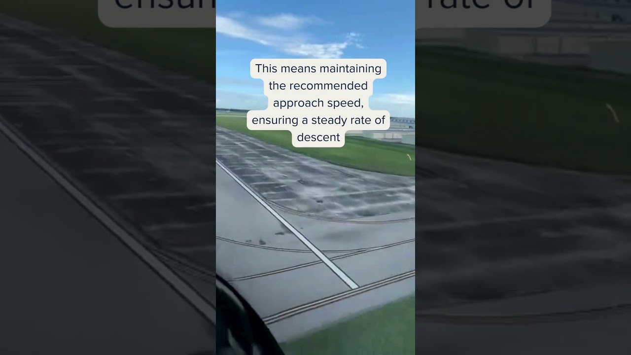 What makes a good plane landing 